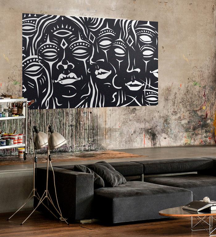 beija Provence Yellow - KAMI Fresco DIY wallpaper