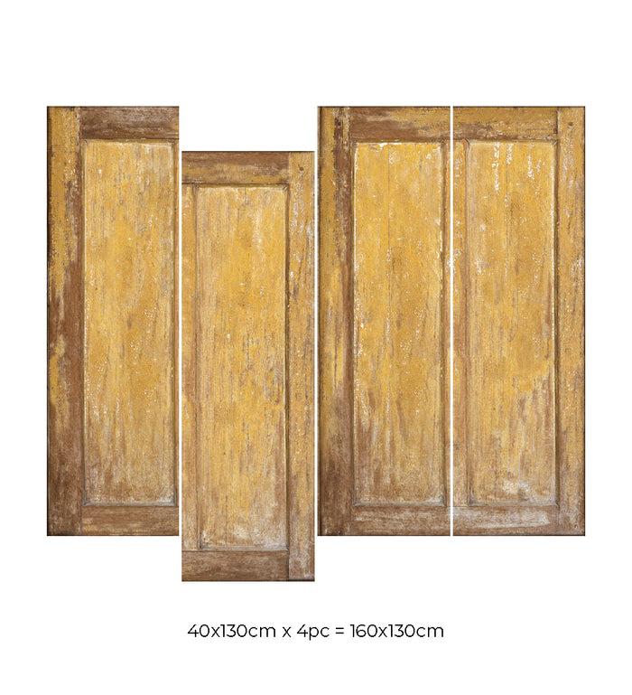 Beija Provence Yellow - KAMI Fresco DIY Wallpaper