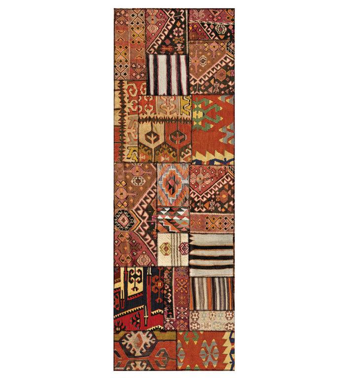 Beija Quilt Kilim Vinyl Rug
