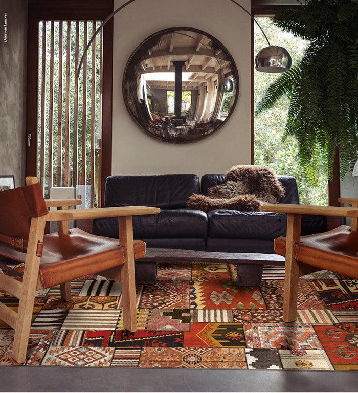 beija Quilt Kilim Vinyl Rug