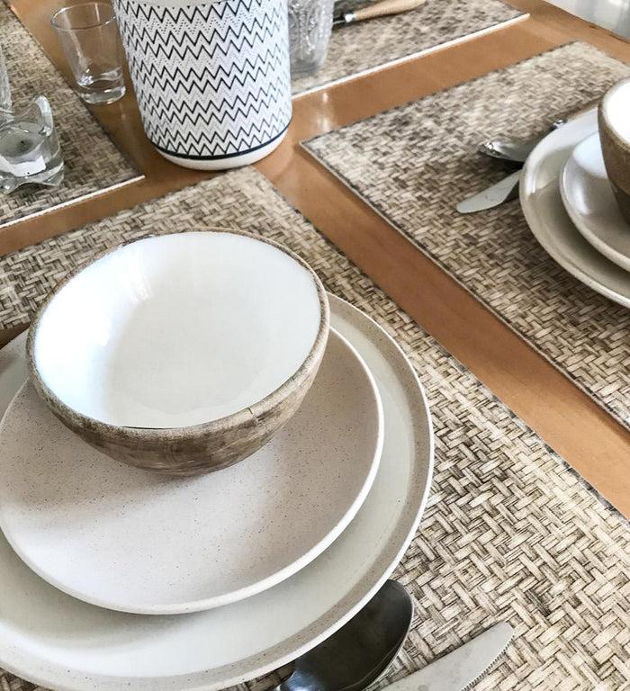 Beija Rattan Vinyl Table Placemat