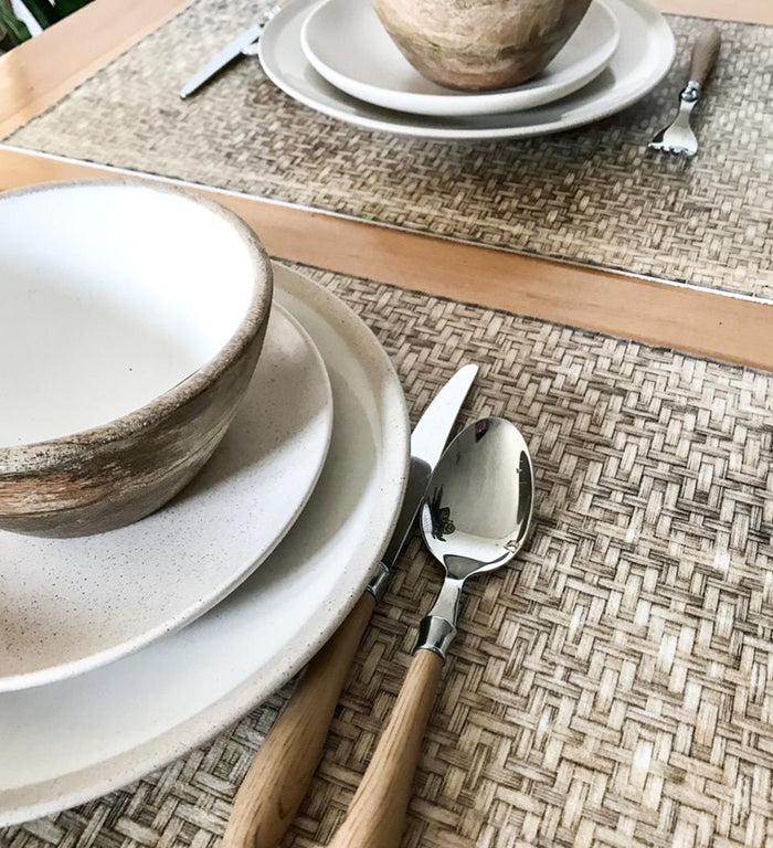 Beija Rattan Vinyl Table Placemat