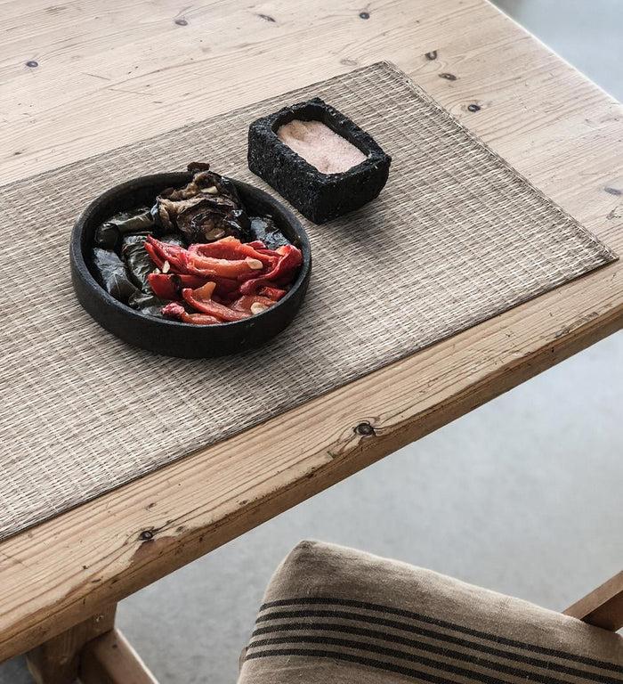 beija Rattan Vinyl Table runner