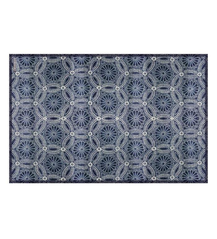 Beija Royal Indigo Vinyl Table Placemat