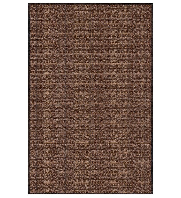 Beija Stamped Reed Vinyl Rug