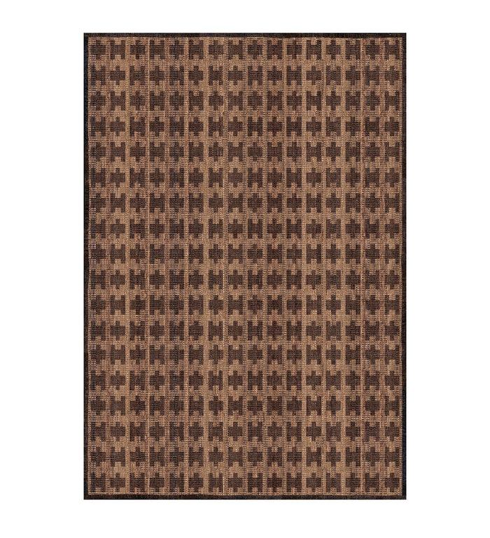Beija Stamped Reed Vinyl Rug