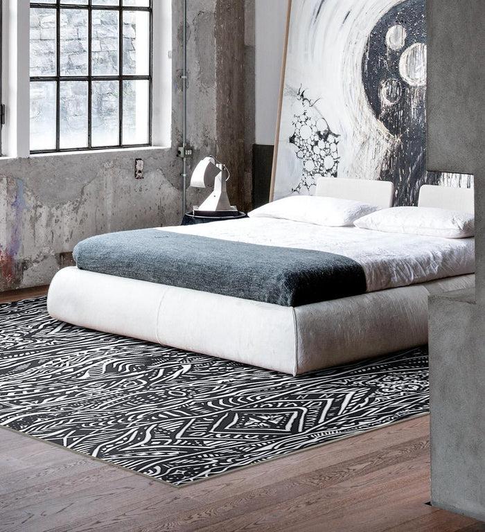 beija Underground Pilpeled Vinyl Rug