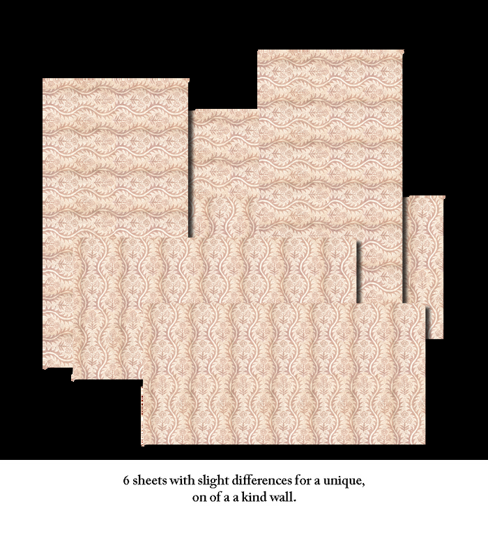 Beija Windflower Peach KAMI – Beija Wall Paper