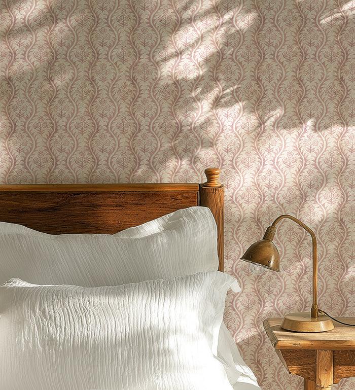 beija Windflower Peach KAMI – Beija Wall Paper