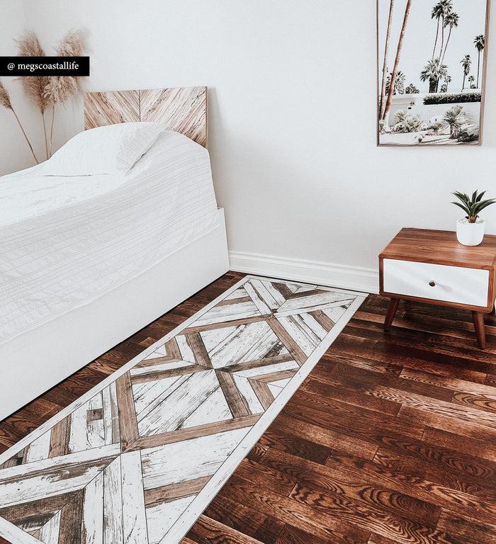Beija Wood Art Vinyl Rug