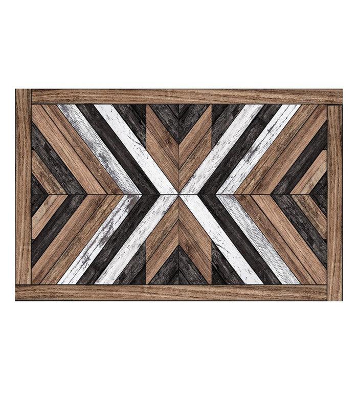 Beija Wood Art Vinyl Table Placemat