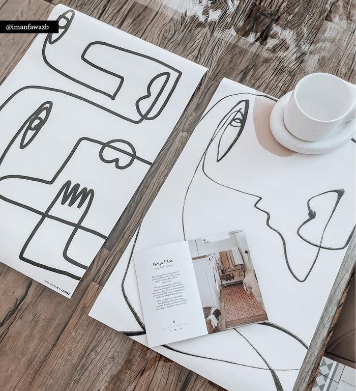 Beija KOKETIT X Beija Flor Vinyl Placemat – Beija Flor World