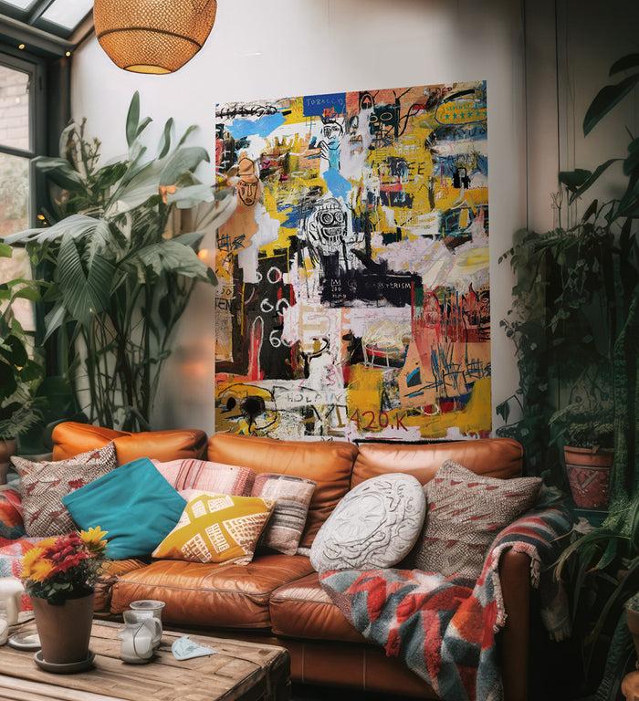 beija PinkPankPunk x Beija Flor - KAMI Fresco DIY wallpaper