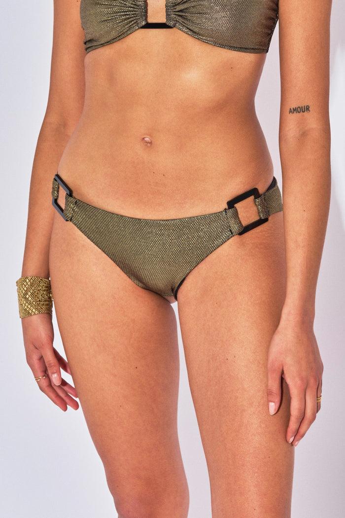 Beliza CULOTTE ANNEAUX FLAVIA IGUANE GOLD