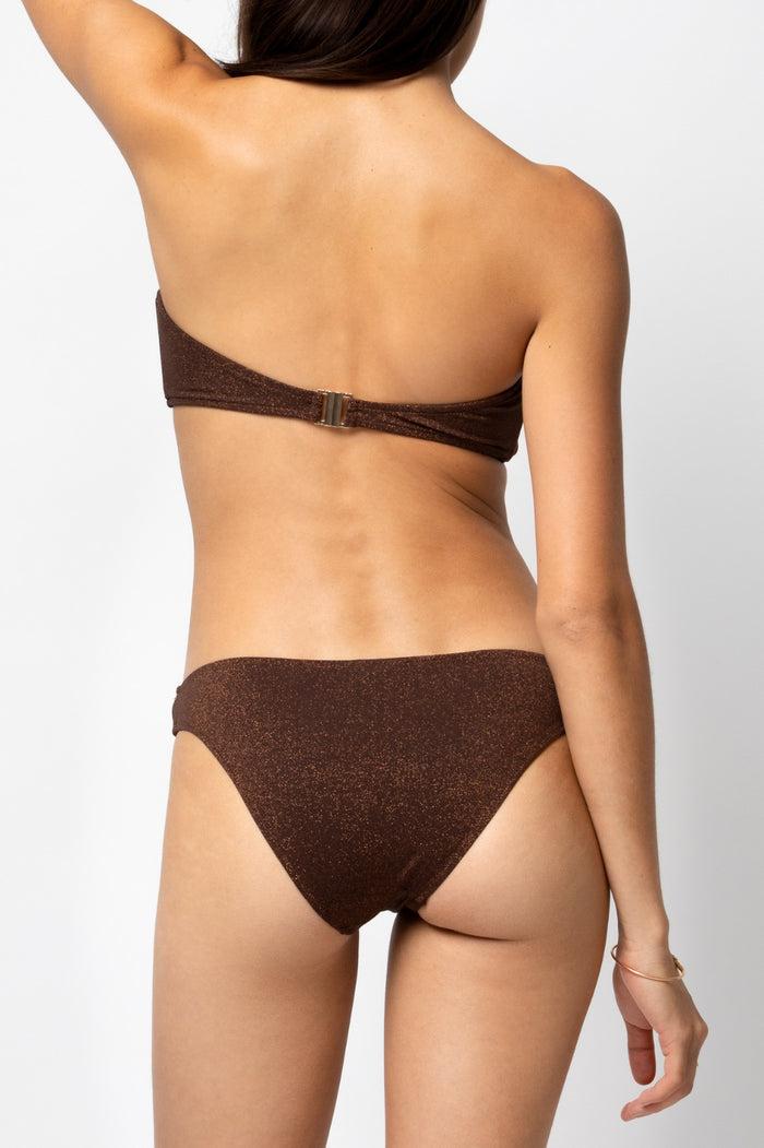 Beliza CULOTTE ROMY LUREX BROWN