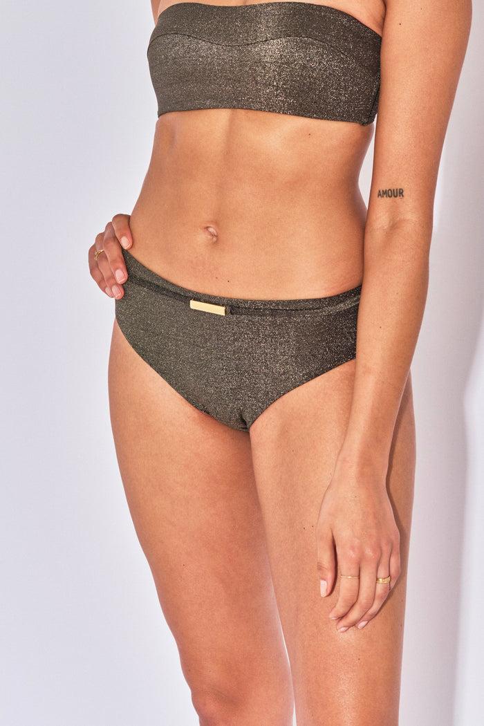 Beliza CULOTTE SHORTY NIKI LUREX NOIR