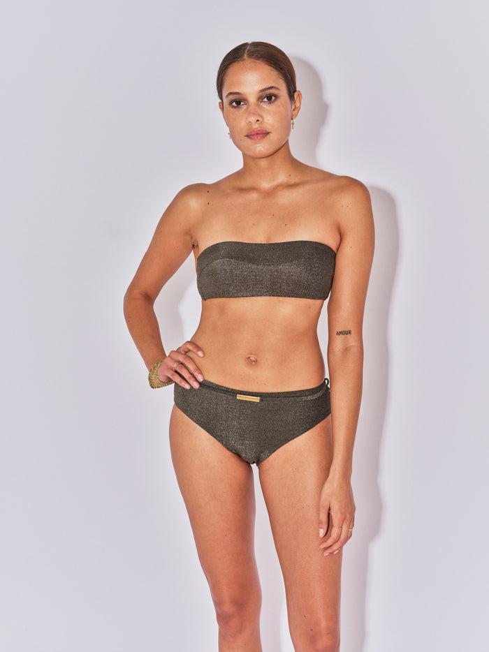 Beliza CULOTTE SHORTY NIKI LUREX NOIR