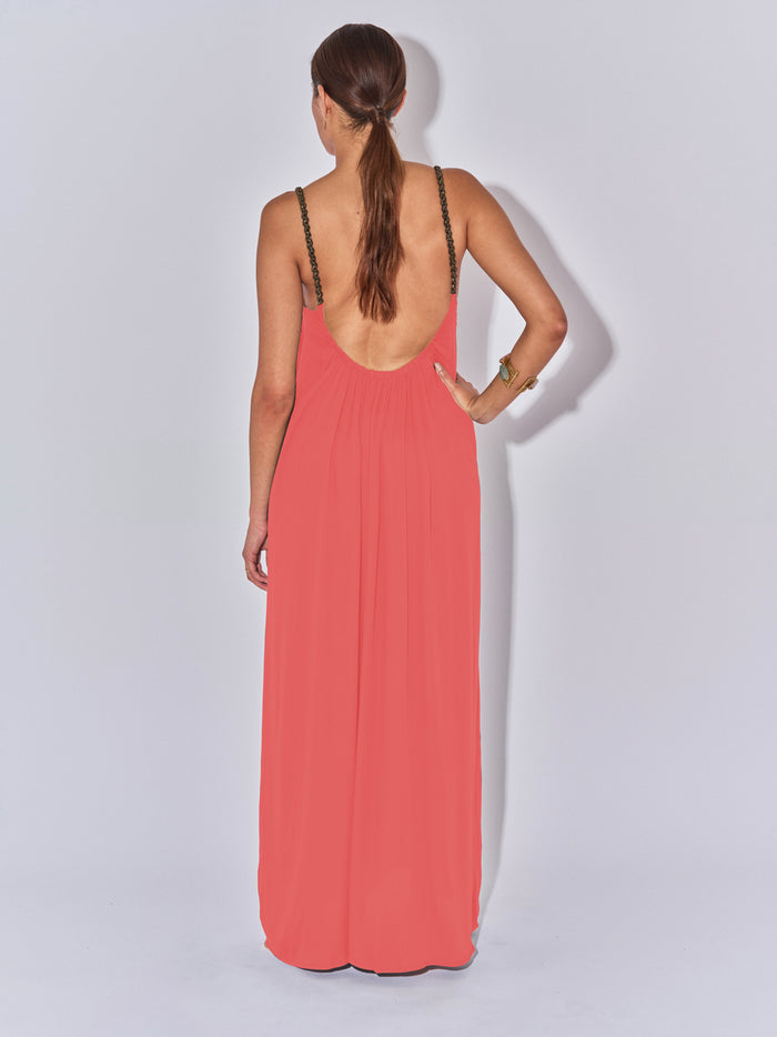 beliza ROBE LONGUE DOS NU ALIA LITCHI