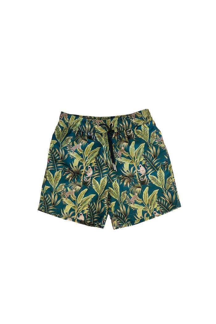 beliza SHORT ENFANT MICHAEL BLUE MONKEY