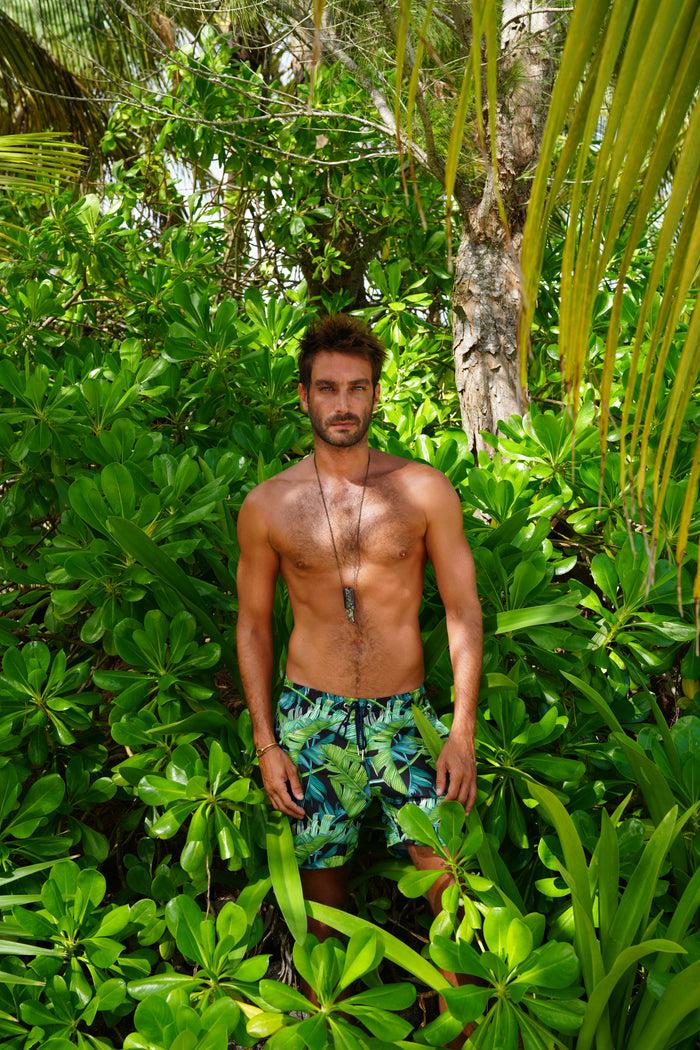 Beliza SHORT MICHAEL VEGETAL NAVY