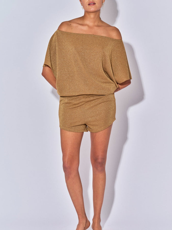 beliza SHORT THAIS DORE LUREX