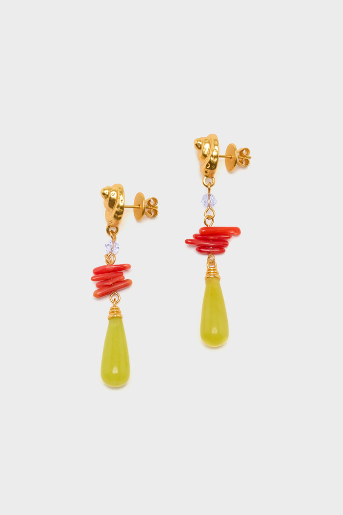Alhaja Alhaja Caracola Earrings