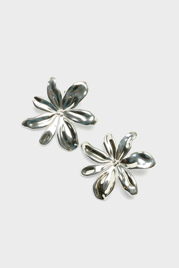 Alhaja Alhaja Jasmine Silver Earrings
