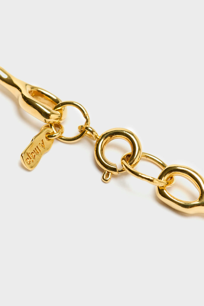 Alhaja Alhaja Nautilus Gold Chain Necklace