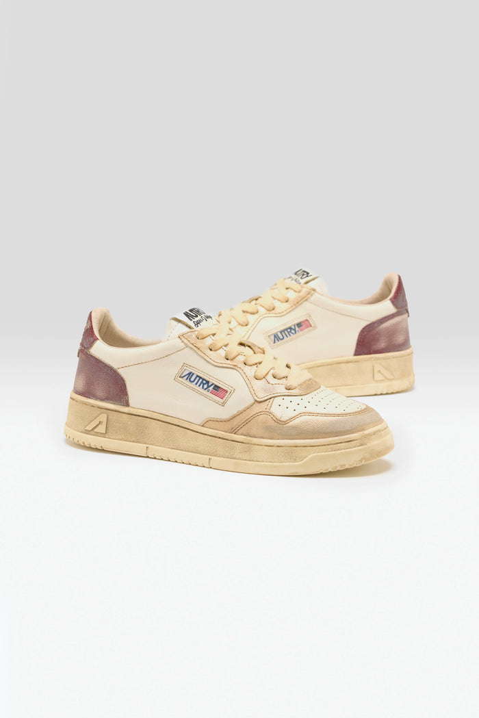 Autry Autry Medalist Low Super Vintage Pour Femmes