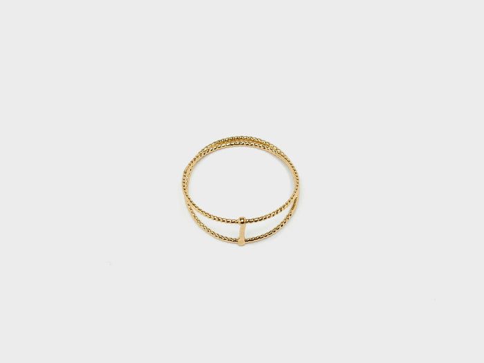 Bdm Studio BDM Studio Bague Double En Or Ode
