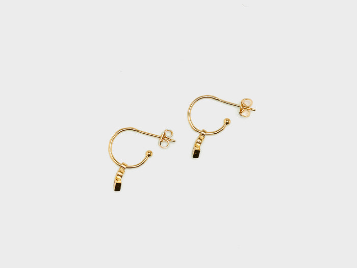 Bdm Studio BDM Studio Boucles D'oreilles Doré Idylle