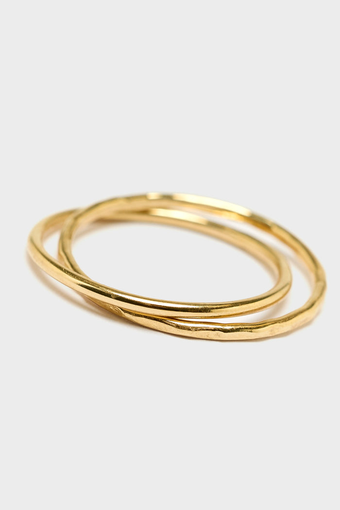 Bdm Studio BDM Studio Nomades Gold-plated Double Ring
