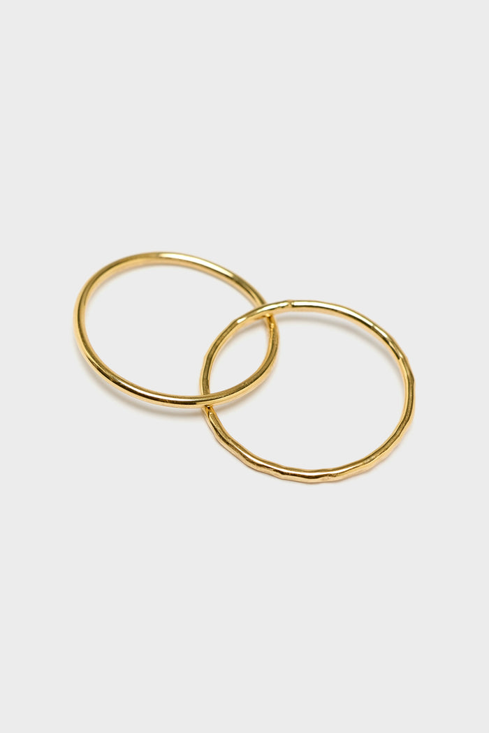 Bdm Studio BDM Studio Nomades Gold-plated Double Ring