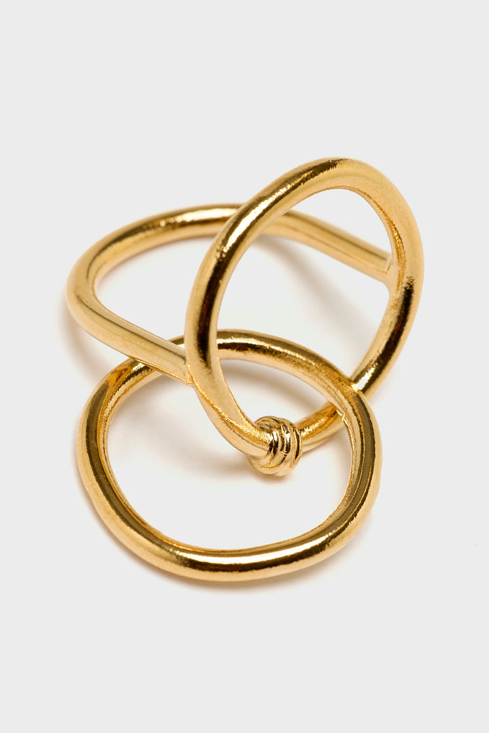 Bdm Studio BDM Studio Victoire Double Bague Doré/or