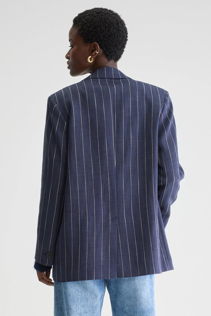 Bellerose Blazer Rayé Décontracté Pour Femmes