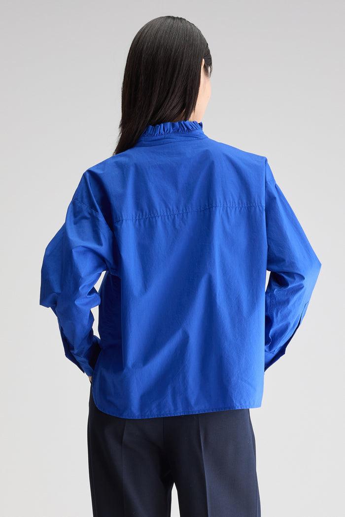 Bellerose Blouse Coupe Droite Bleue Pour Femmes