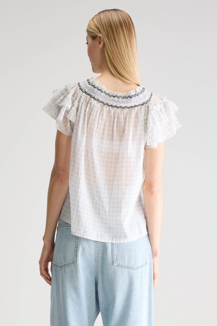 Bellerose Blouse Légère À Carreaux Pour Femmes