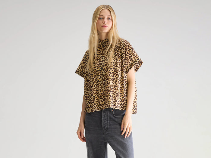 Bellerose Blouse Léopard Pour Femmes