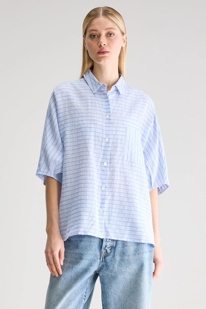 Bellerose Blouse Oversize Rayée Pour Femmes
