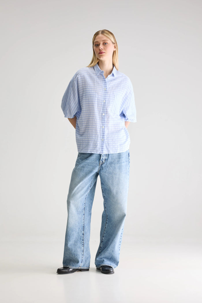 Bellerose Blouse Oversize Rayée Pour Femmes