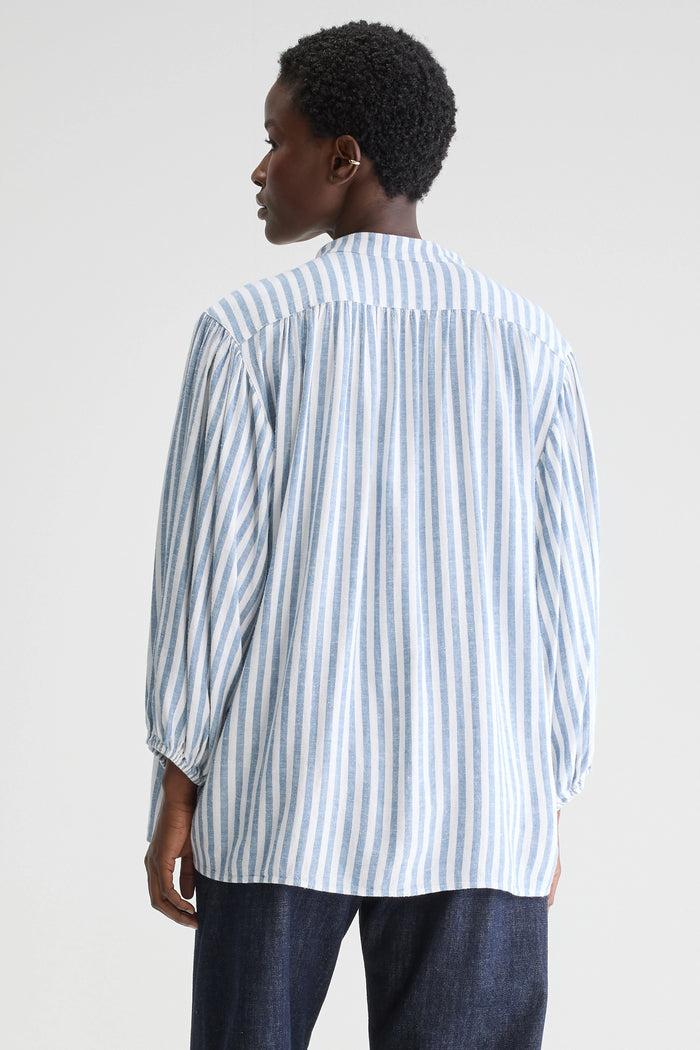 Bellerose Blouse Rayée Grise Pour Femmes