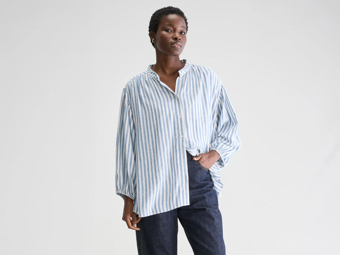 Bellerose Blouse rayée grise pour femmes