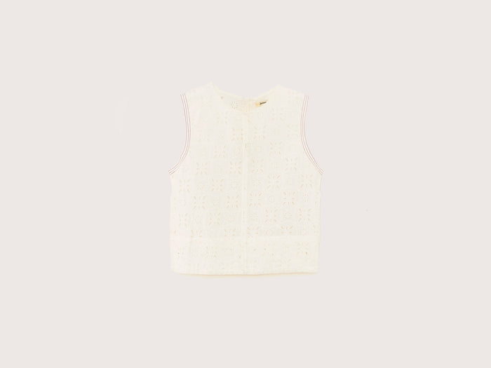 Bellerose Blouse sans manches blanche pour filles