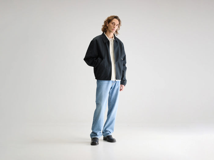 Bellerose Blouson court bleu foncé pour homme