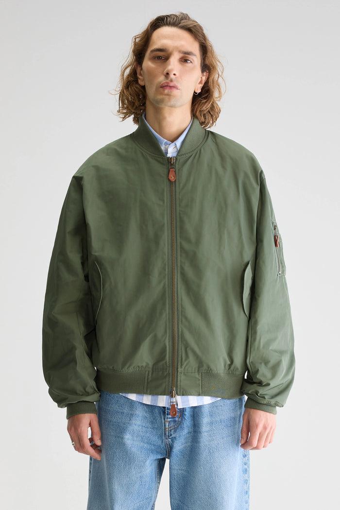 Bellerose Blouson Kaki Pour Homme