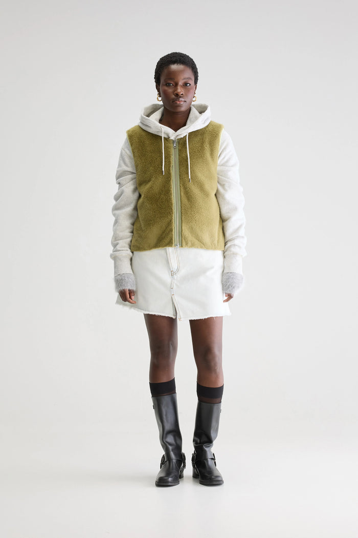 Bellerose Bodywarmer Réversible Vert Pour Femmes