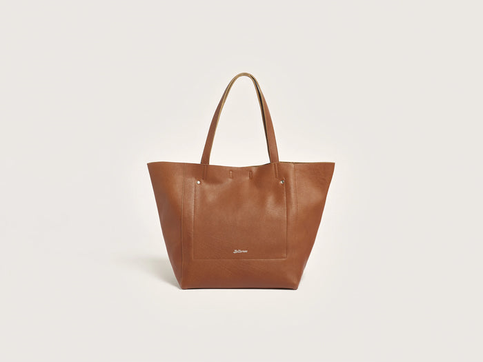 Bellerose Cabas en cuir cognac pour femmes