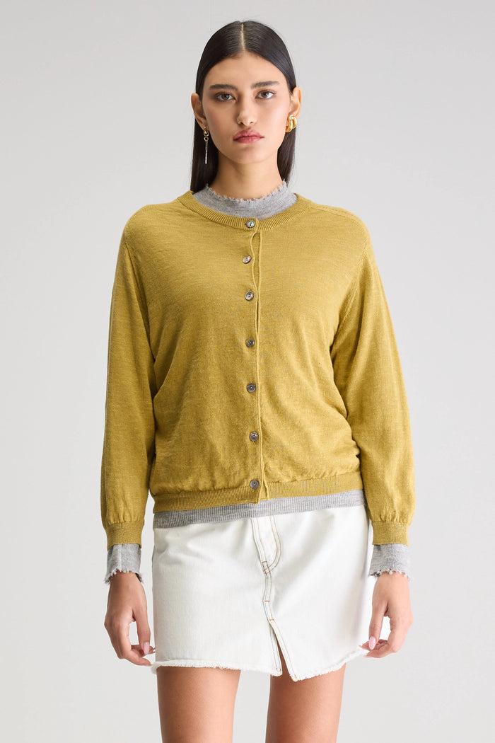 Bellerose Cardigan Beige Pour Femmes