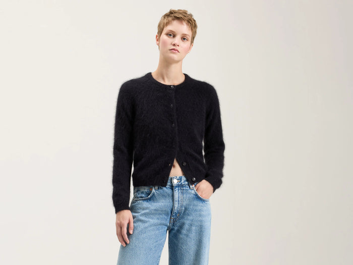 Bellerose Cardigan classique noir pour femmes
