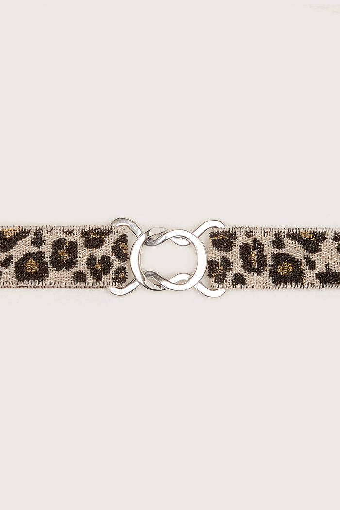 Bellerose Ceinture élastique Léopard Pour Filles